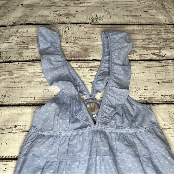 NWT ASOS Halter Neck Summer Mini Dress Size 6 - Picture 13 of 13